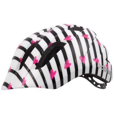 Kinderhelm Bobike Plus Pinky Zebra S (52-56Cm) Weiß