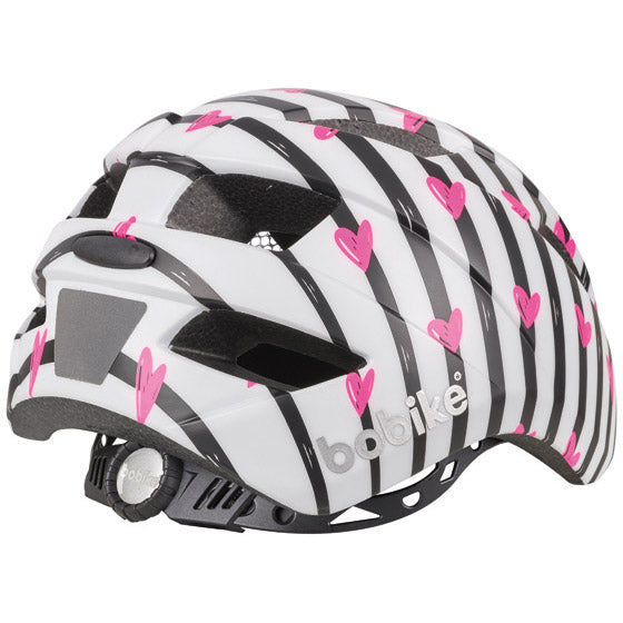 Kinderhelm Bobike Plus Pinky Zebra S (52-56Cm) Weiß