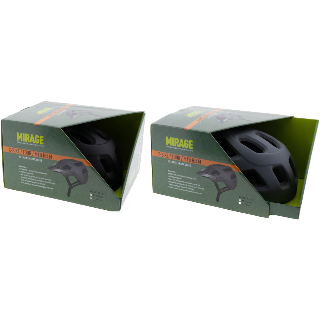 Mirage Helm City E-Bike 55-58cm mattblau