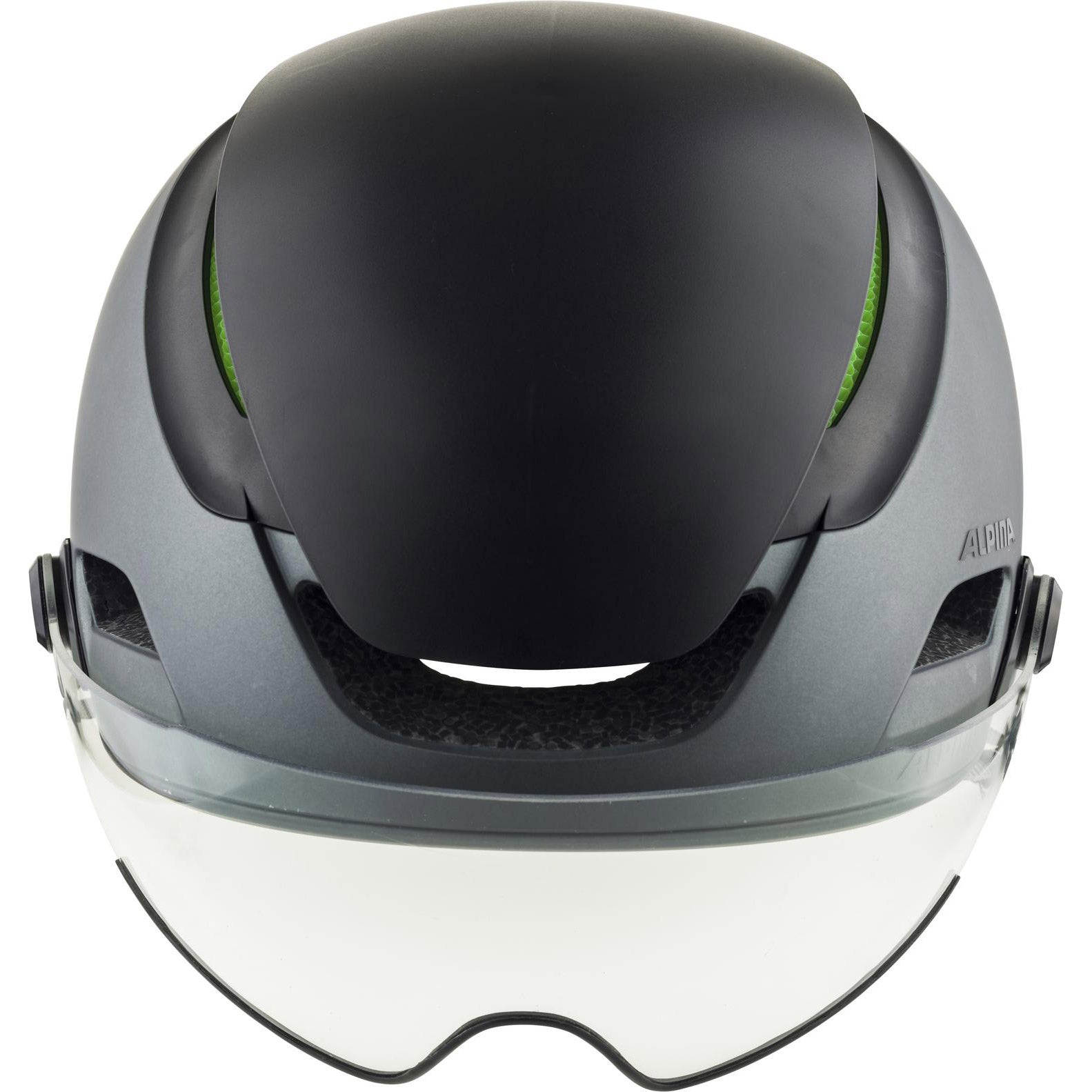 Olympiasportbekleidung Alpina Helm Altona VM Anthrazit-Anthrazit 52-57cm