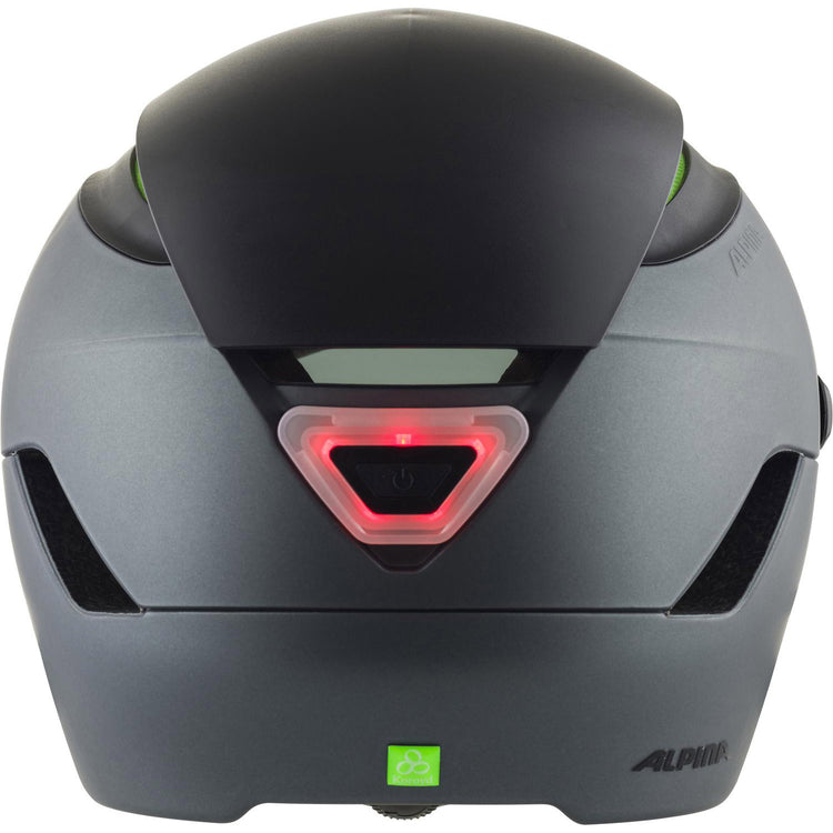 Olympiasportbekleidung Alpina Helm Altona VM Anthrazit-Anthrazit 52-57cm