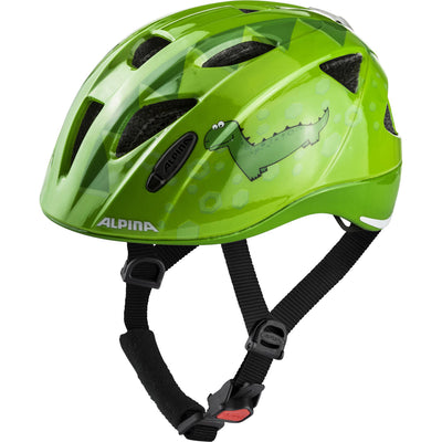 Olympische Sportbekleidung Alpina Helm Ximo Flash Green Dino 45-49 cm