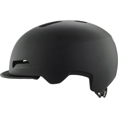 Olympische Sportbekleidung Alpina Sport Urban Helm Brooklyn 52-57 Matt Black