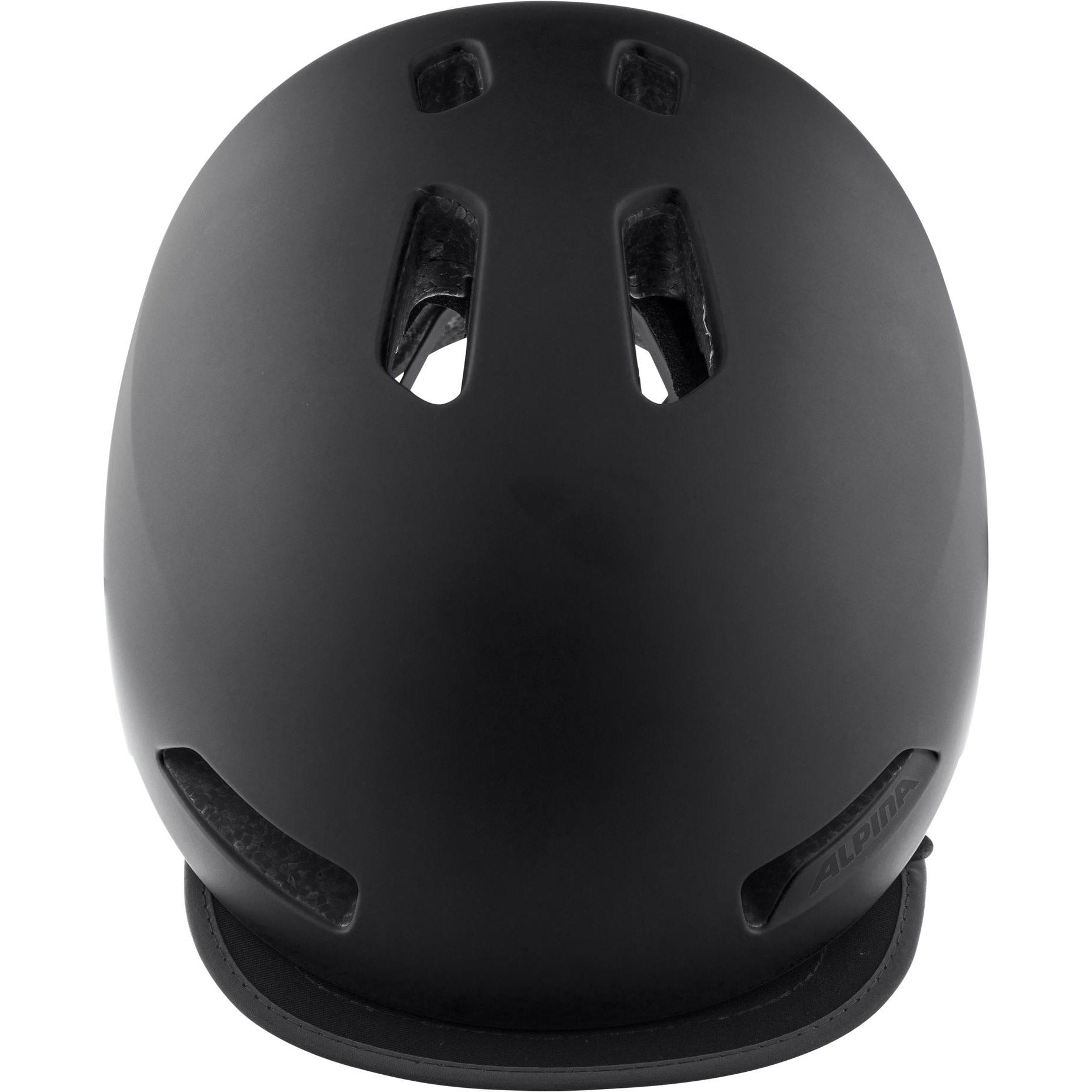Olympische Sportbekleidung Alpina Sport Urban Helm Brooklyn 52-57 Matt Black