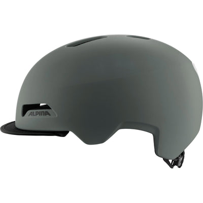 Olympische Sportbekleidung Alpina Sport Urban Helm Brooklyn 57-61 Mat Gray
