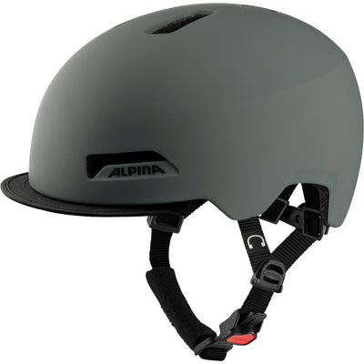 Olympische Sportbekleidung Alpina Sport Urban Helm Brooklyn 57-61 Mat Gray