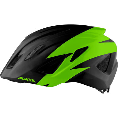 Olympische Sportswear SportlerHelm Pico 50-55 Glanz schwarzgrün
