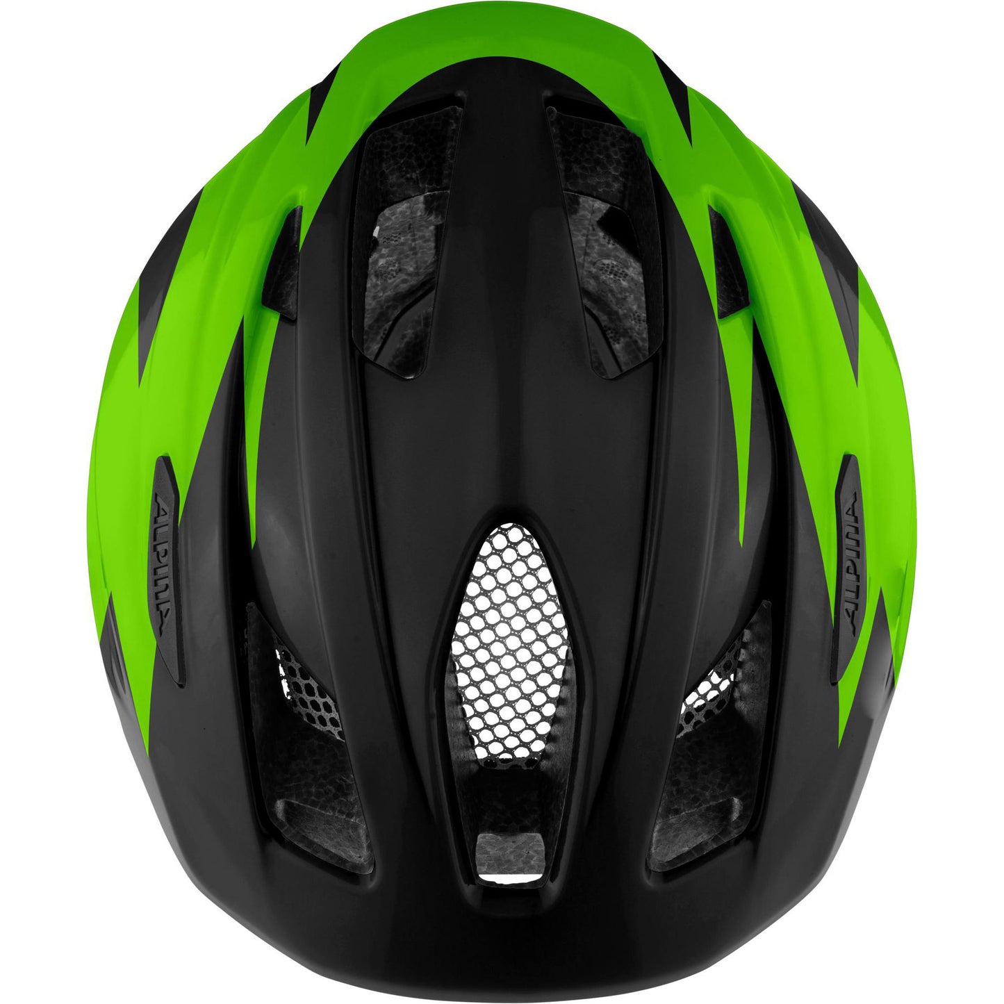 Olympische Sportswear SportlerHelm Pico 50-55 Glanz schwarzgrün