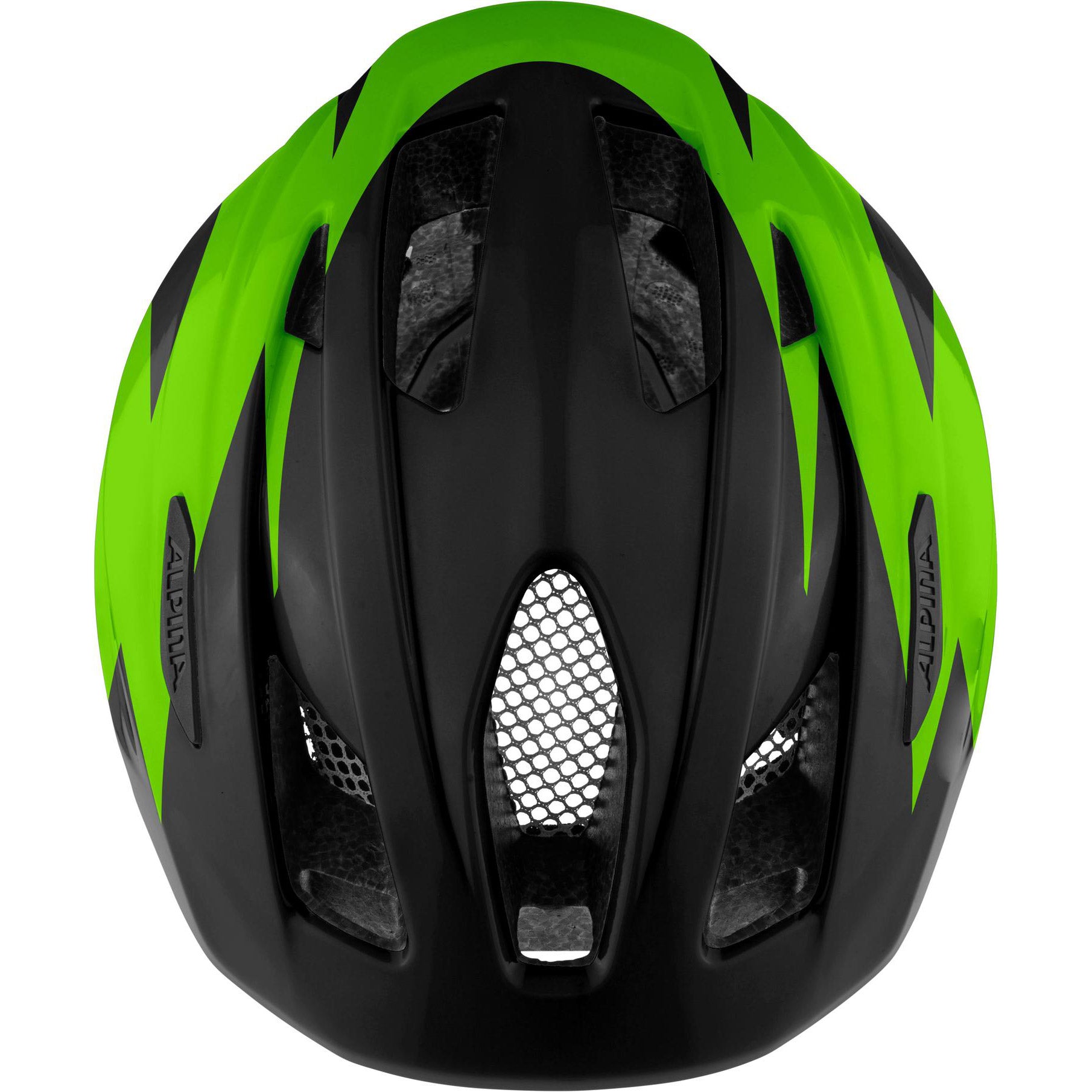 Olympische Sportswear SportlerHelm Pico 50-55 Glanz schwarzgrün