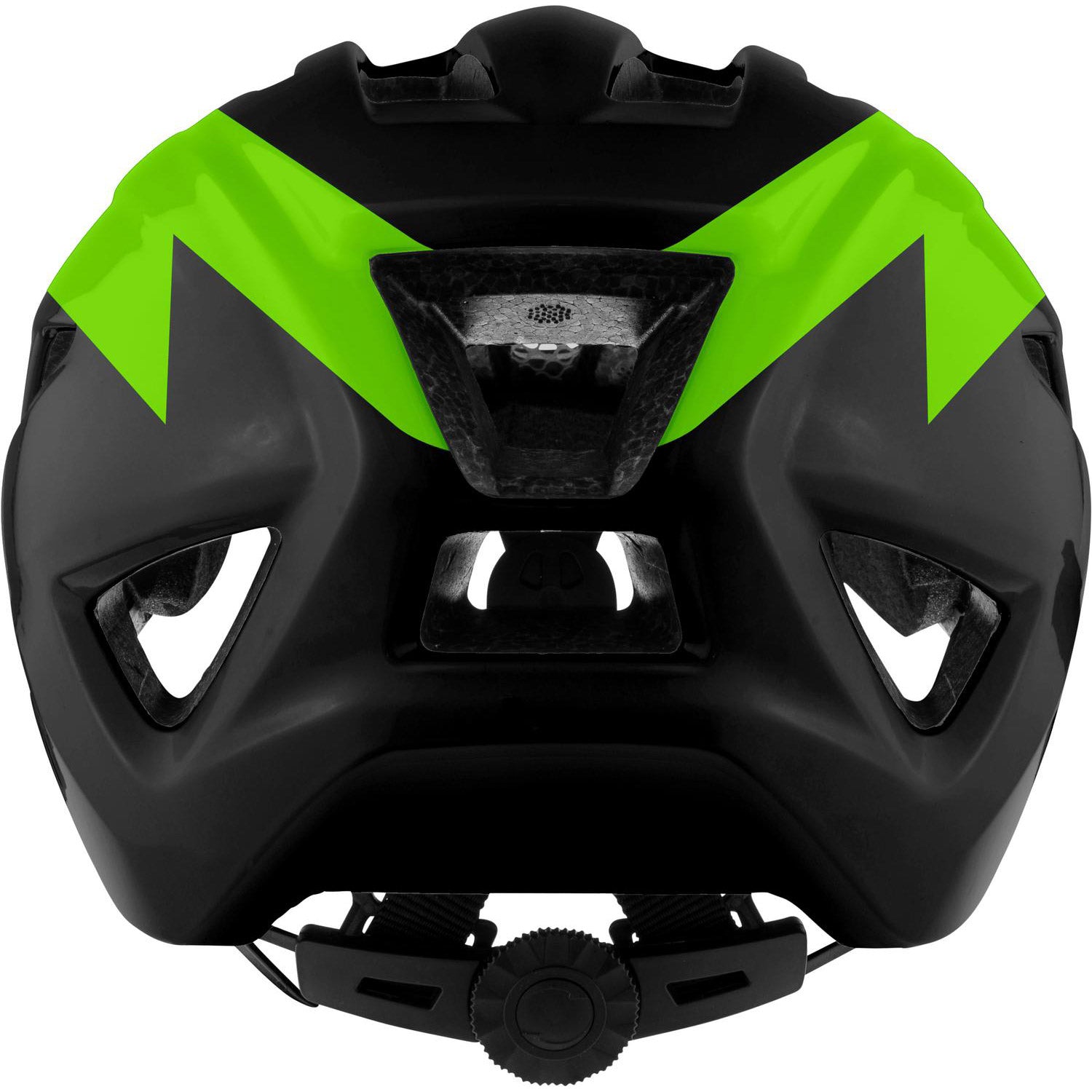 Olympische Sportswear SportlerHelm Pico 50-55 Glanz schwarzgrün