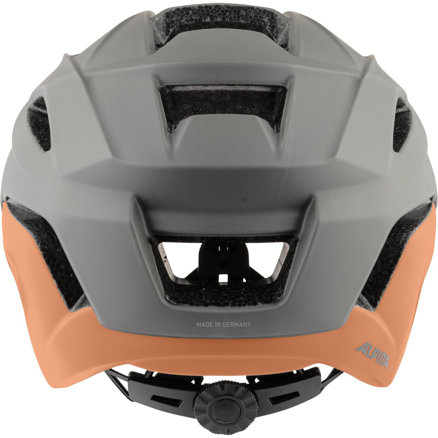 Olympischer Sportbekleidung Sport MTB Helm Kamloop 56-59 Mattgrau Pfirsich