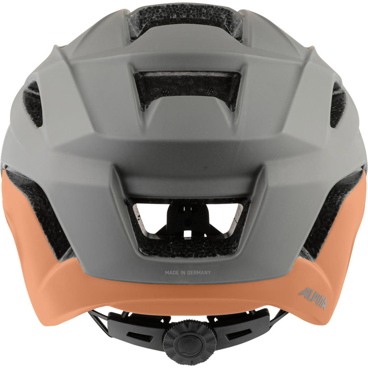 Olympischer Sportbekleidung Sport MTB Helm Kamloop 56-59 Mattgrau Pfirsich