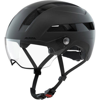 Olympischer Sportbekleidung Sportstädter Helm Soho Visor 51-56 Matt Schwarz