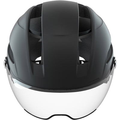 Olympischer Sportbekleidung Sportstädter Helm Soho Visor 51-56 Matt Schwarz