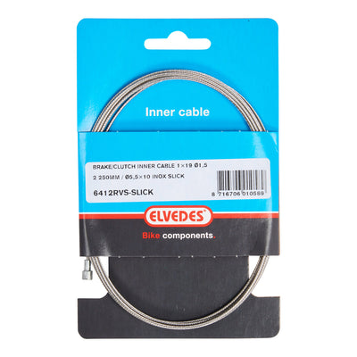 Rem Indoor-Kabel 2250 mm Edelstahl V-Nipple
