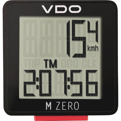 Fahrradcomputer M Zero WR807 schwarz rot -u