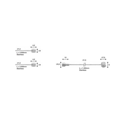 Universal-Kabelverteiler-Set Elvedes mit optionaler ABS-Funktion (auf Karte)