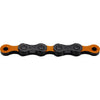 KMC Fahrradkette DLC 12 126 Glieder - OrangeSchwarz (272g)