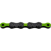 KMC Fahrradkette DLC 12 126 Glieder - 5,2 mm - Grün Schwarz - afbeelding 2