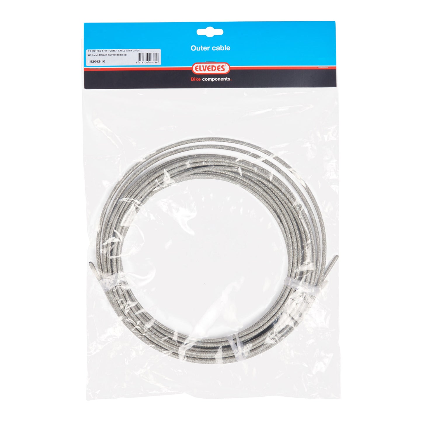 ELVEDES SCHAKEL BUITENK 5 mm (10 m) geflochten.LINER 182042-10