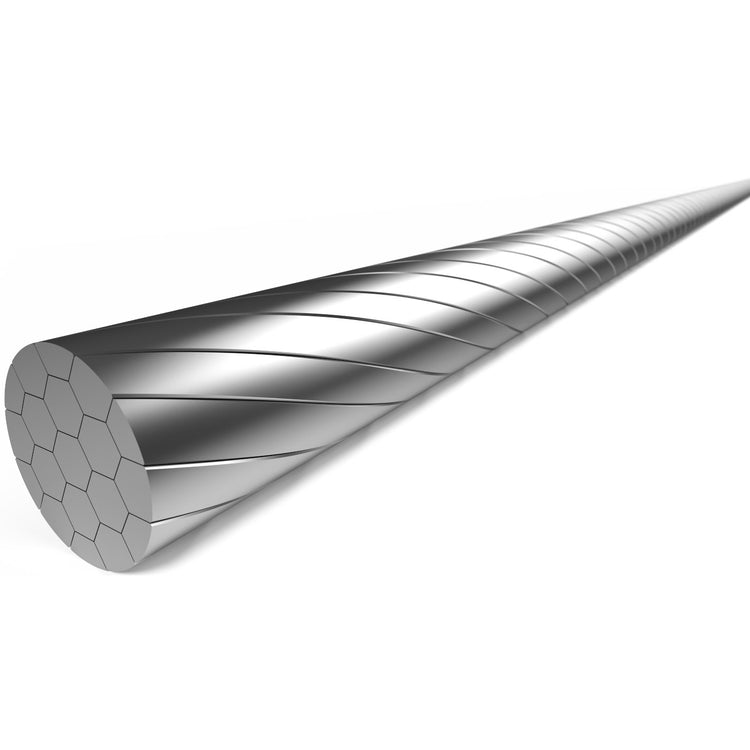 ELVEDES REM BINNenkabel 2000 mm Edelstahl Slick Ø1,5mm V-Nipple