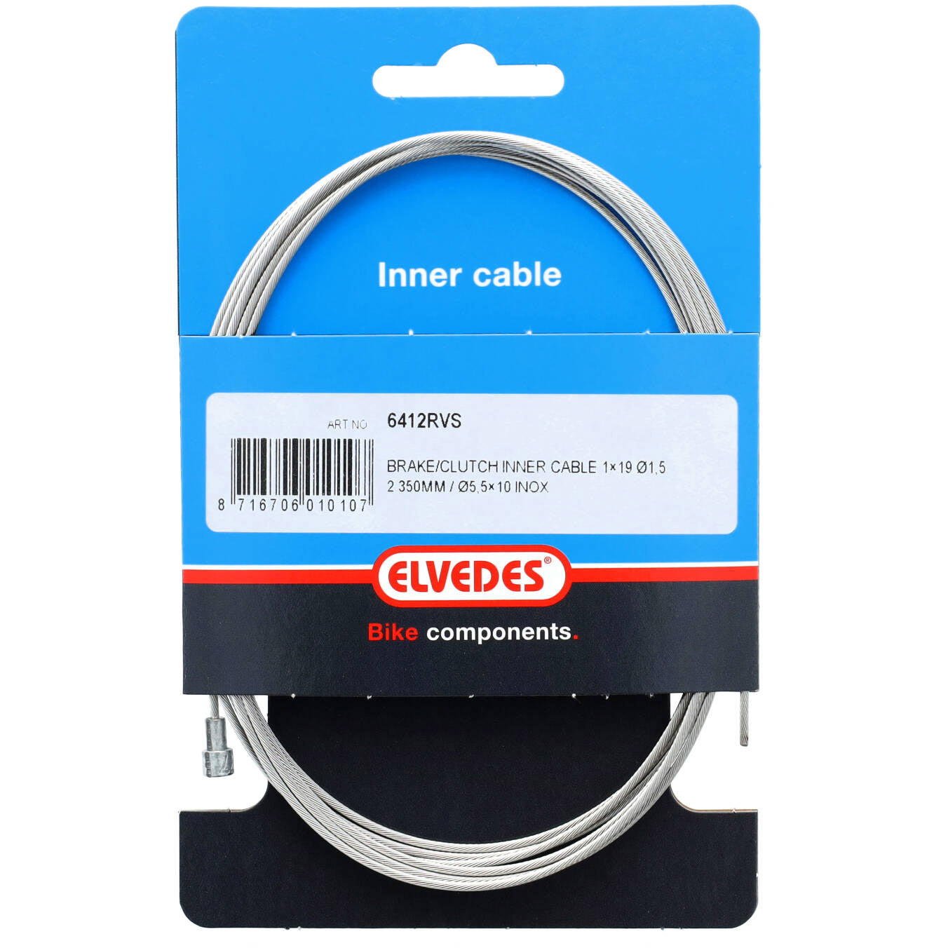 ELDEDES COUPLING -KABEL IN PEER Edelstahl (6412RVs)