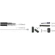 ELVEDES Switch Cabel Kit Univ. Schwarz 2021040