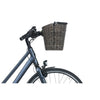 Basil Bremen Rattan Look KF - Fahrradkorb - vorne - dunkelbraun