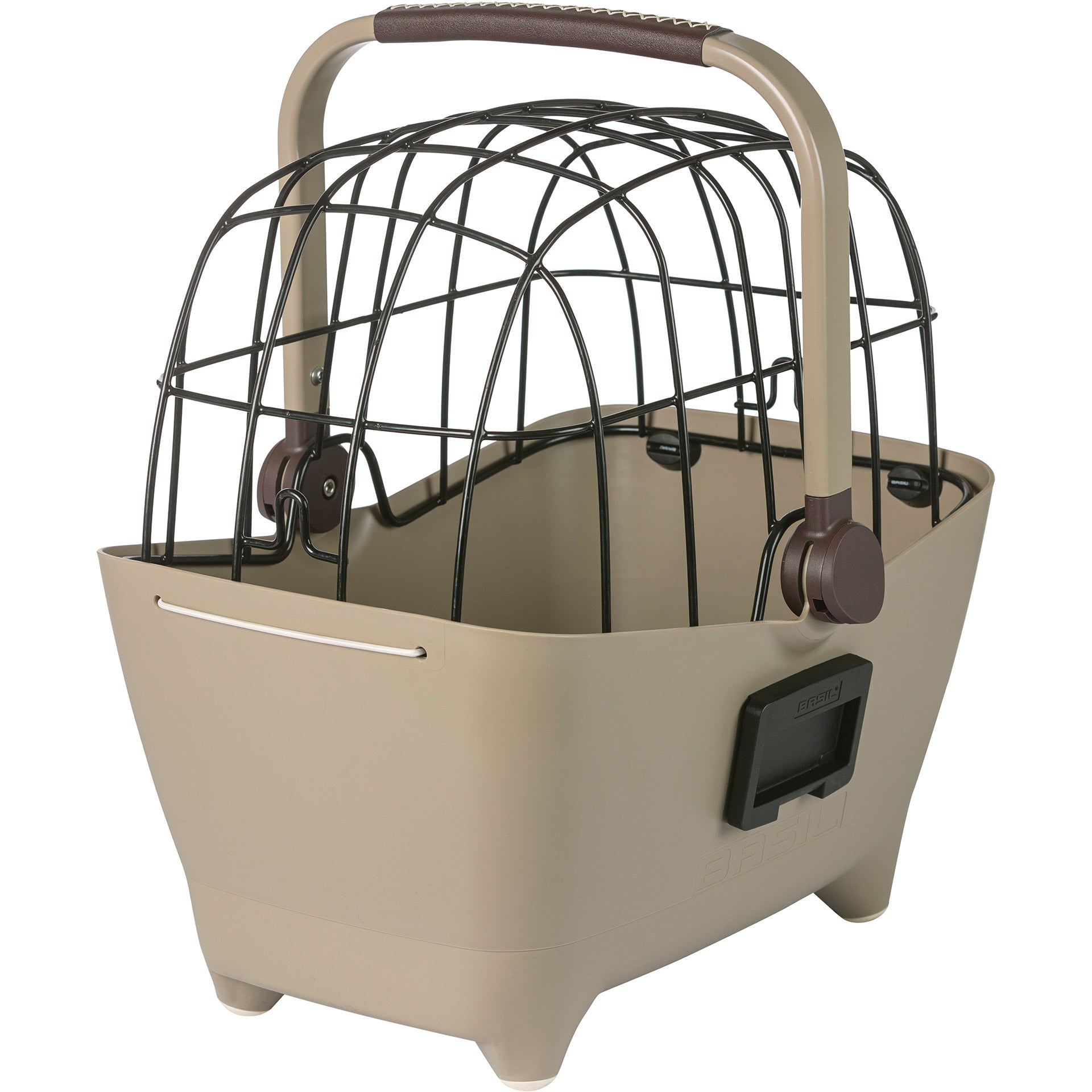 Basilikum Buddy KF - Hundebikekorb - First - Biscotti Brown