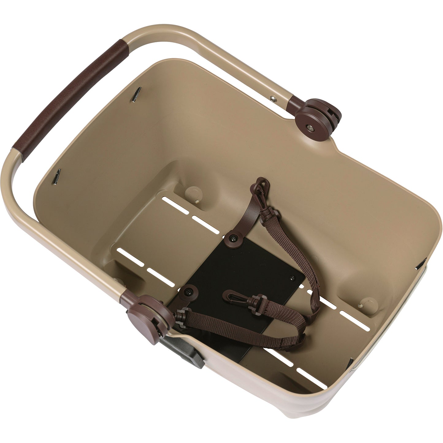 Basilikum Buddy KF - Hundebikekorb - First - Biscotti Brown