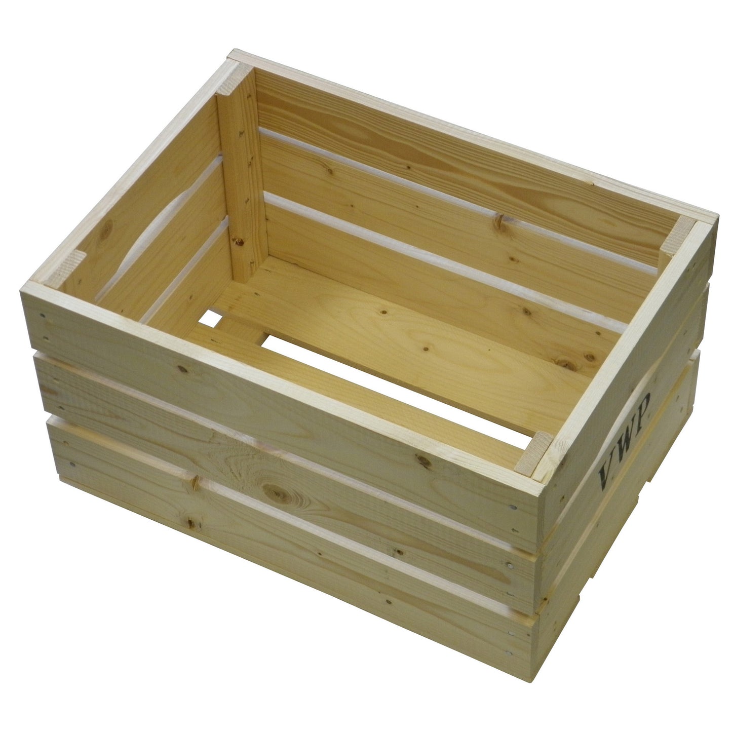 Fahrradkiste Holz natur 40 Liter