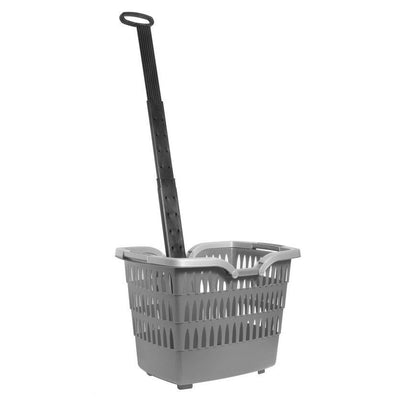 Roto Vorderkorb-Klicksystem | 20 Liter | Kunststoff | Grau | Lenkerklemme