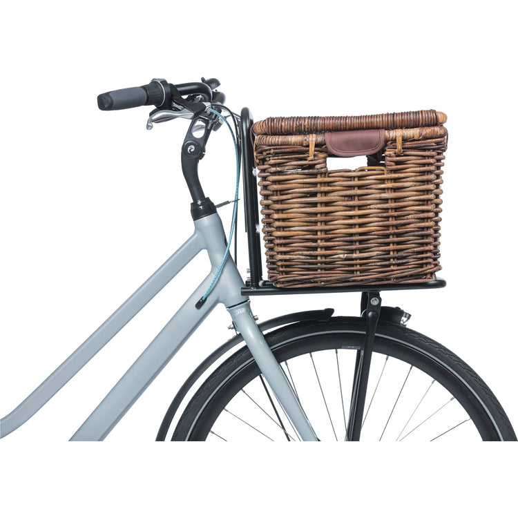 Basil Denton - Fahrradkorb - groß - braun