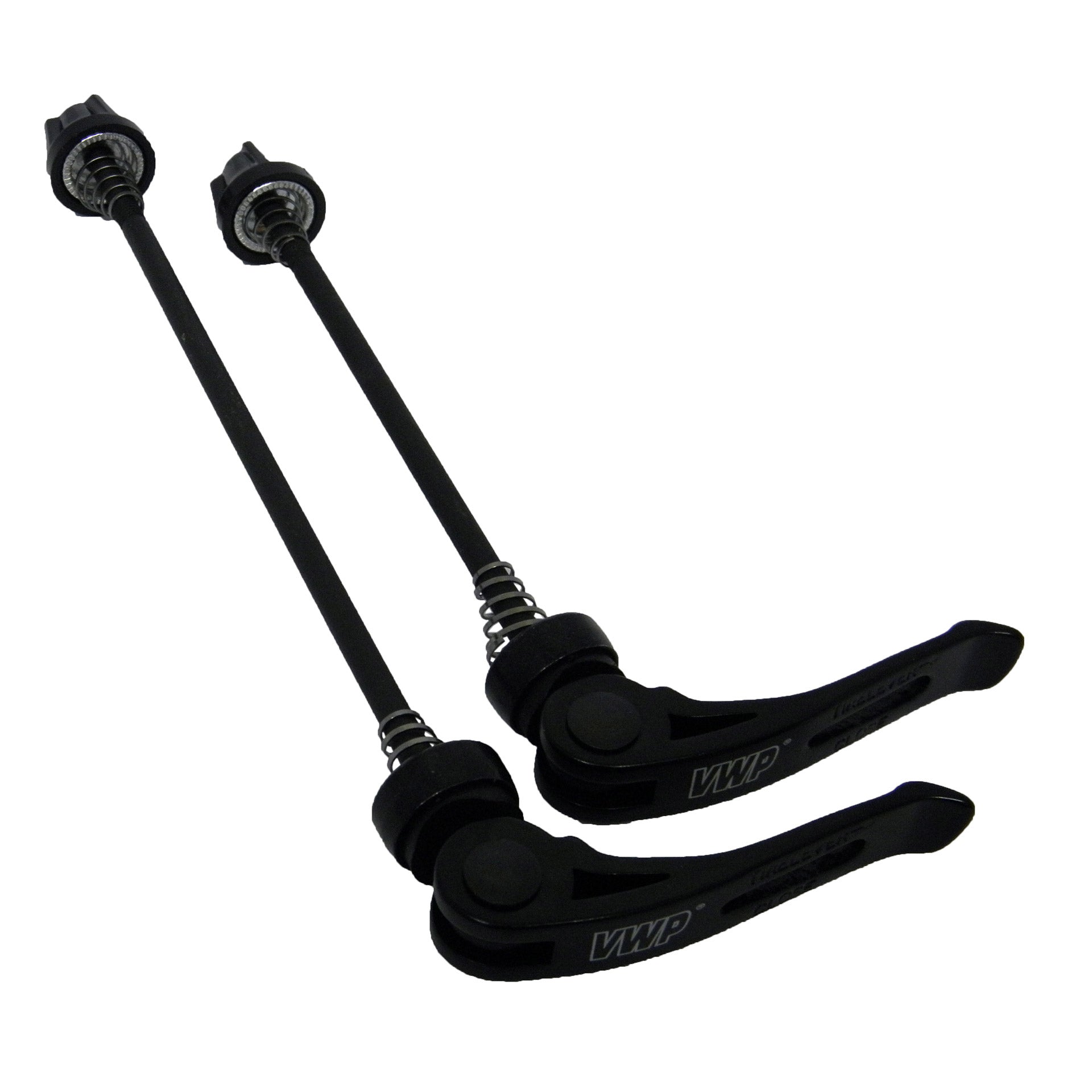 VWP Schnellspanner-Set vorne und hinten schwarz