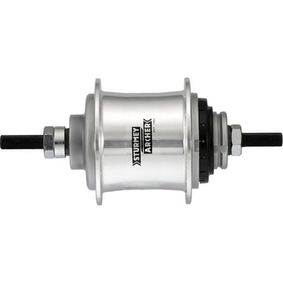 Ausrüstung Hub 2 Geschwindigkeit Sturmey Archer A2 Automatisch freie Hune 36 Löcher - Silber
