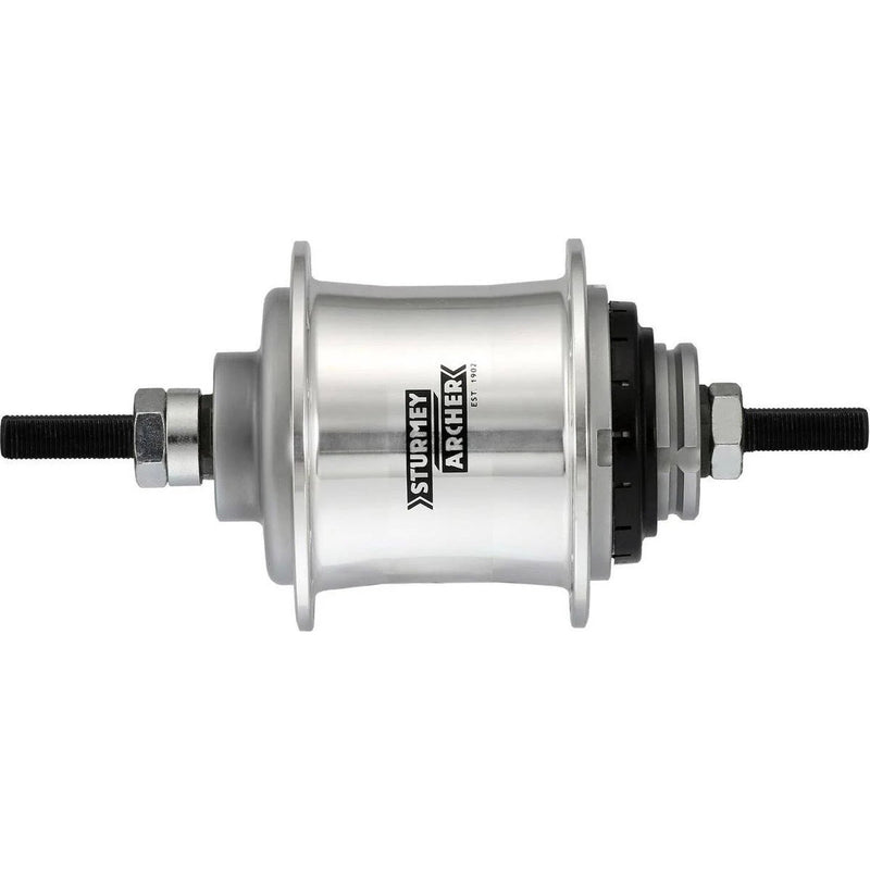 Ausrüstung Hub 2 Geschwindigkeit Sturmey Archer A2 Automatisch freie Hune 36 Löcher - Silber
