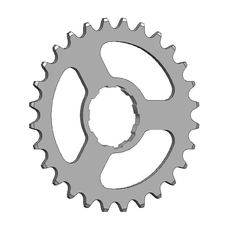 Esjot Gear Enviolo Nuvinci 1 2x1 8 flach 26t