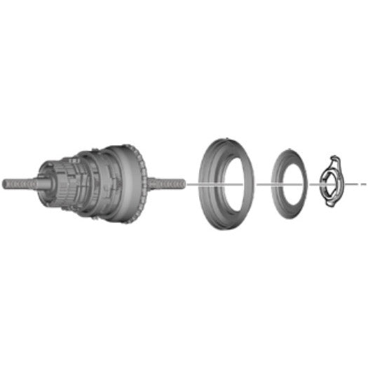Shimano Interieur 175,5 mm Remnaaf SG-C3000-7C-DX