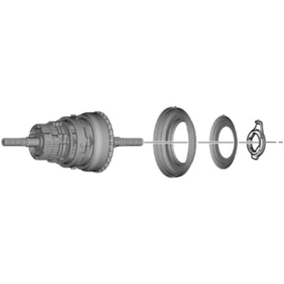 Shimano Interieur 175,5 mm Remnaaf SG-C3000-7C-DX