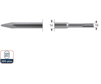 Rotec SDS Spitzmeißel 250mm