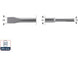 Rotec SDS-Flachmeißel 250 mm