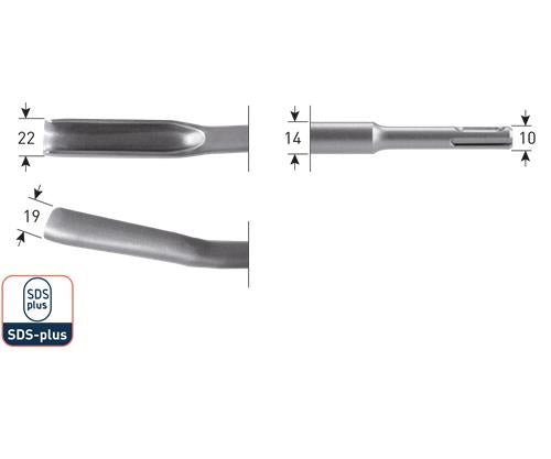 Rotec SDS-Fugenmeißel 250 mm