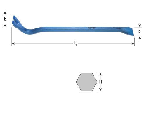 Rotec Brecheisen 18x500