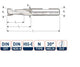 Rotec Keilnutfräser kurz DIN327 6,0 mm Weldon (U)