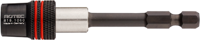 Rotec Bithalter Magnet Impact E6,3x80mm Quickfix-ii