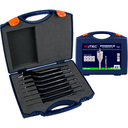 Rotec Schnellbohrer-Set 8-teilig 12-32mm