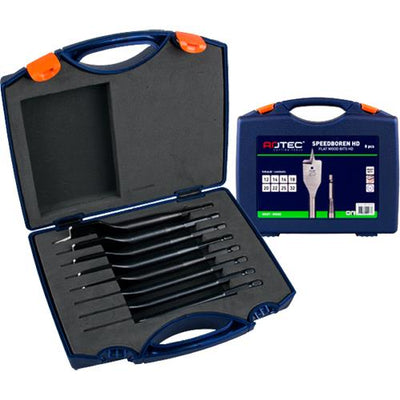 Rotec Schnellbohrer-Set 8-teilig 12-32mm