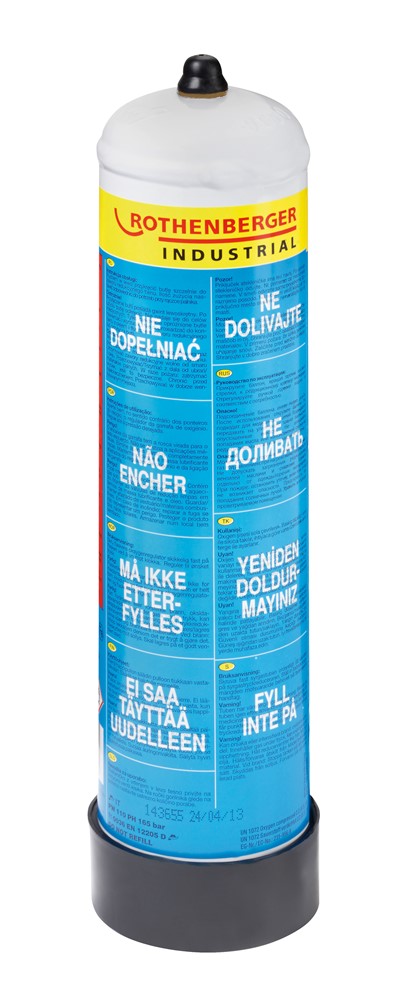 Rothenberger Einweg-Sauerstoffflasche 110 bar