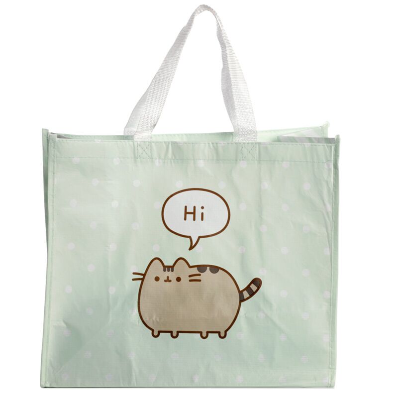 Pusheen Cat nachhaltige RPET -Einkaufstasche
