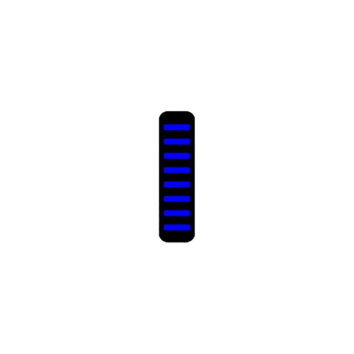 UVP Proguard Kabelbinder – vorne – Aufkleber – Mini – blau